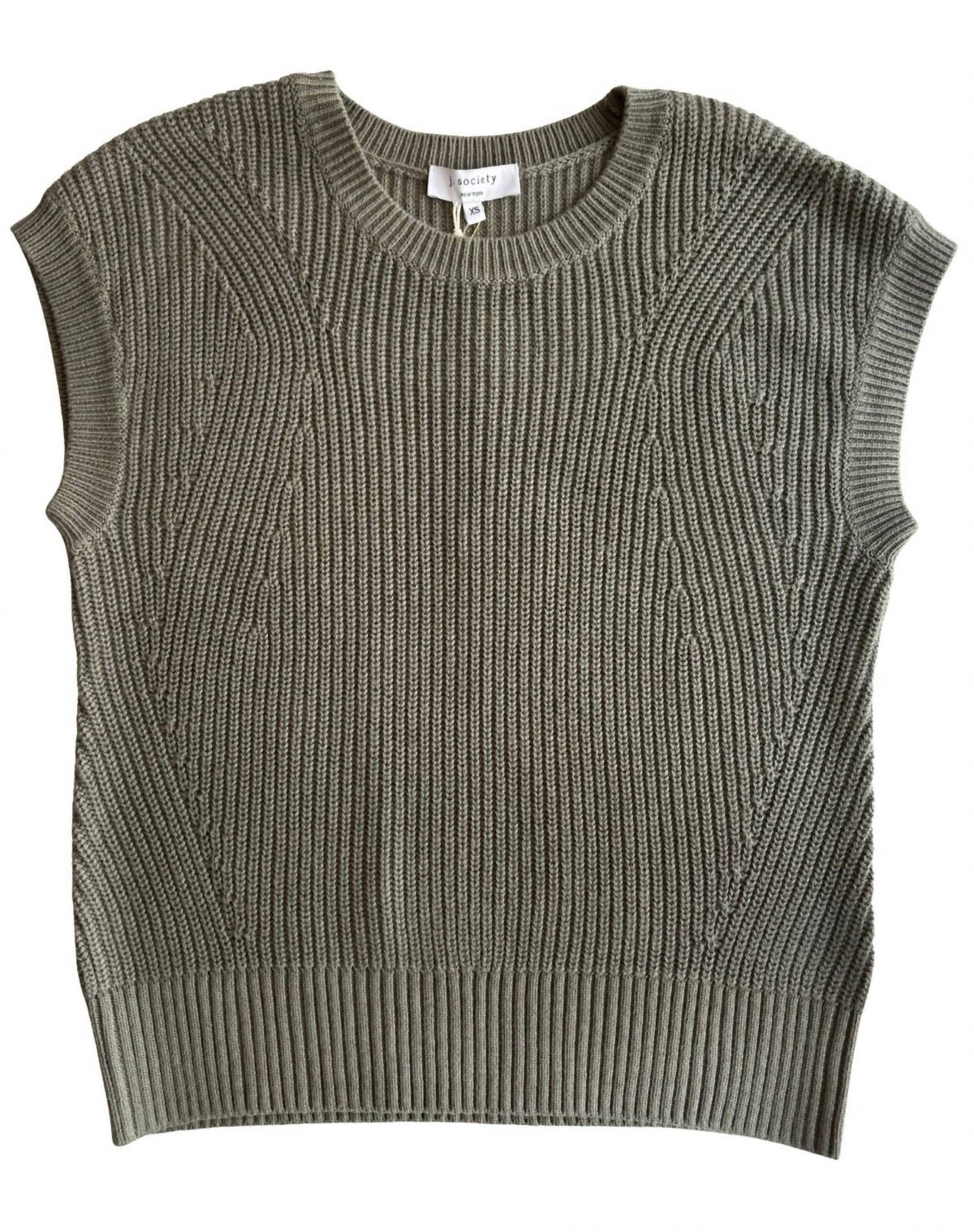 J. Society - Women's Shaker Crew Vest