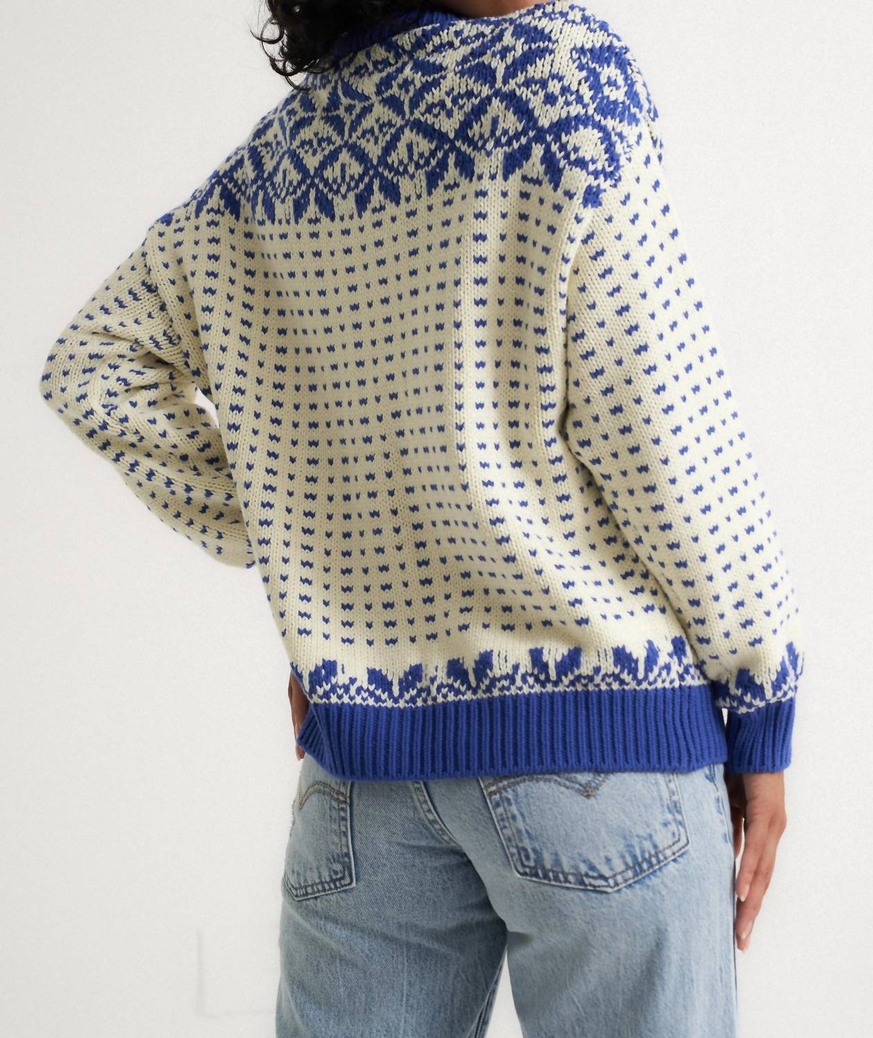 Callahan Oversized Maeve Cardigan in blue - women's cardigan