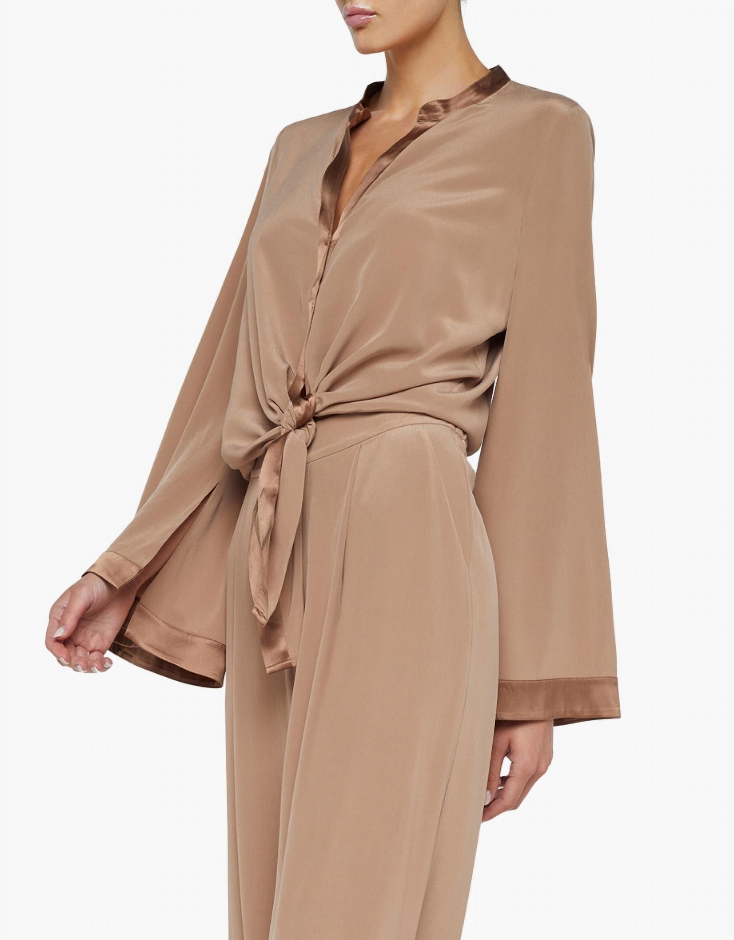 L'Agence - Charlize Bell Sleeve Blouse