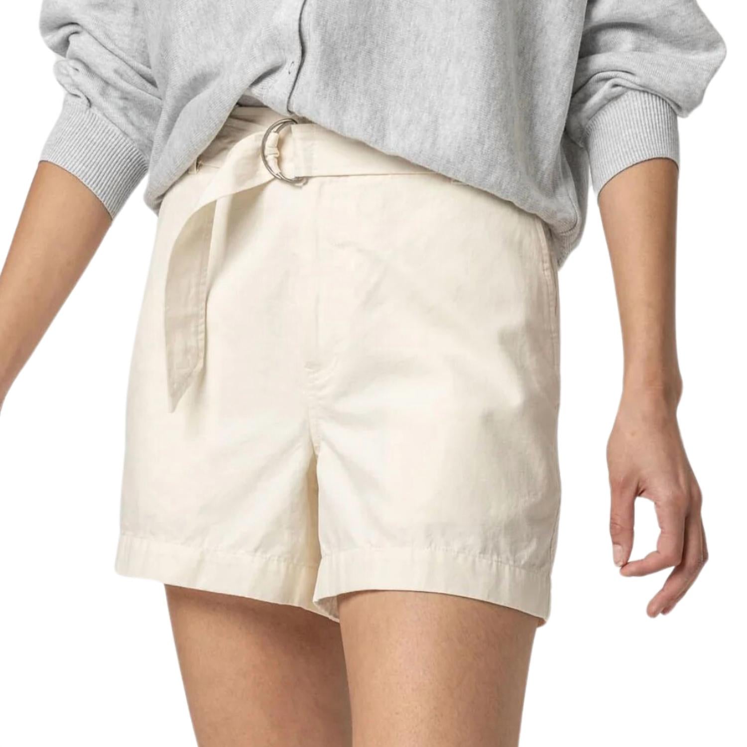 Lilla P - Women's Belted Canvas Shorts