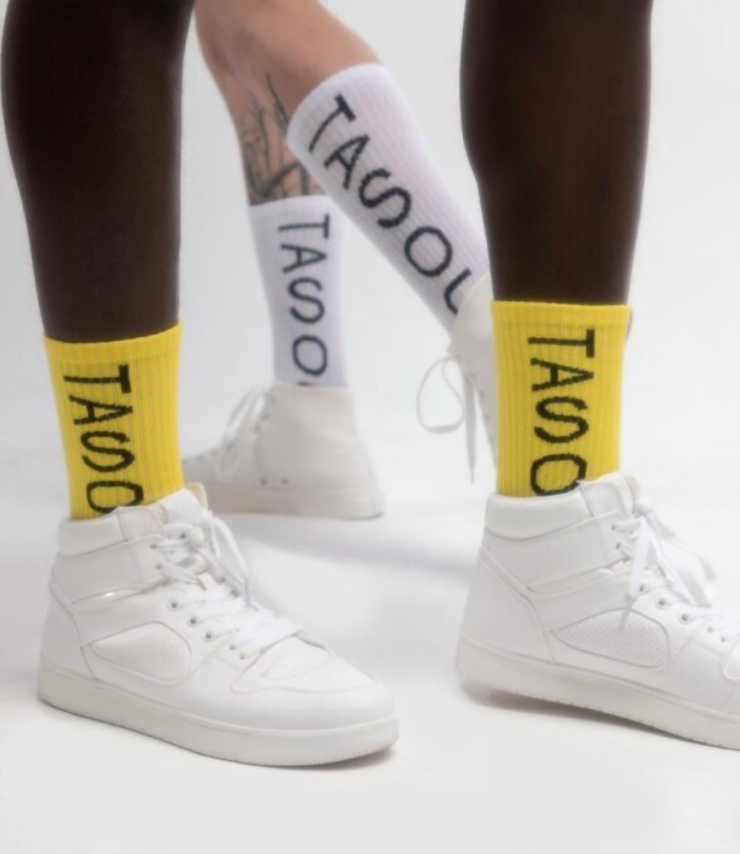 The Athletic Side Of Us - Art Self Printed Socks – Bold Logo Socks