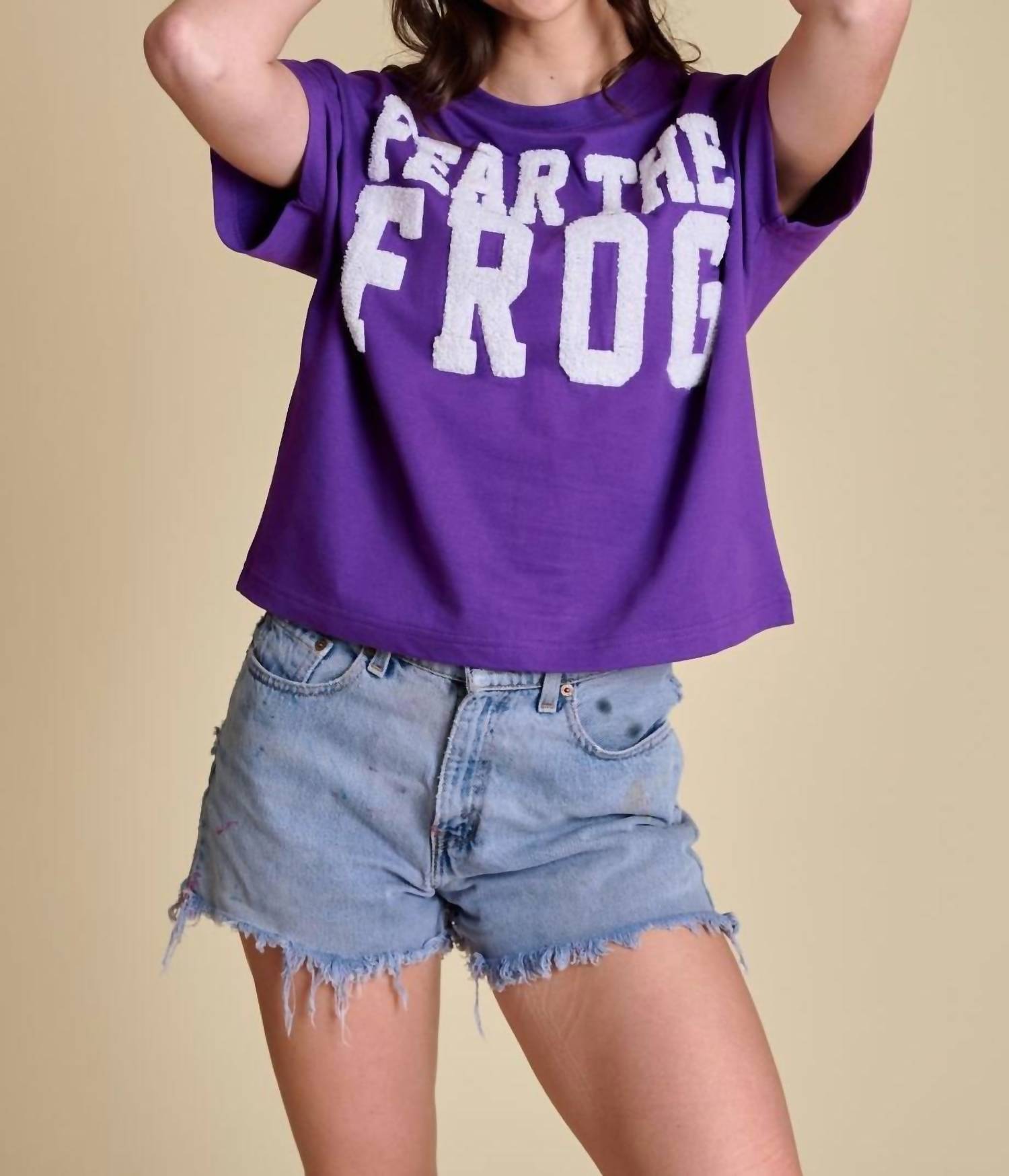 Stewart Simmons - Fear The Frog Chenille Team Top