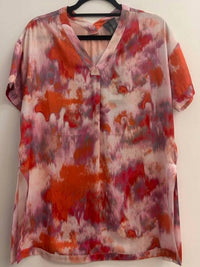 Lysse - Women's Tie-Dye Short Sleeves Top
