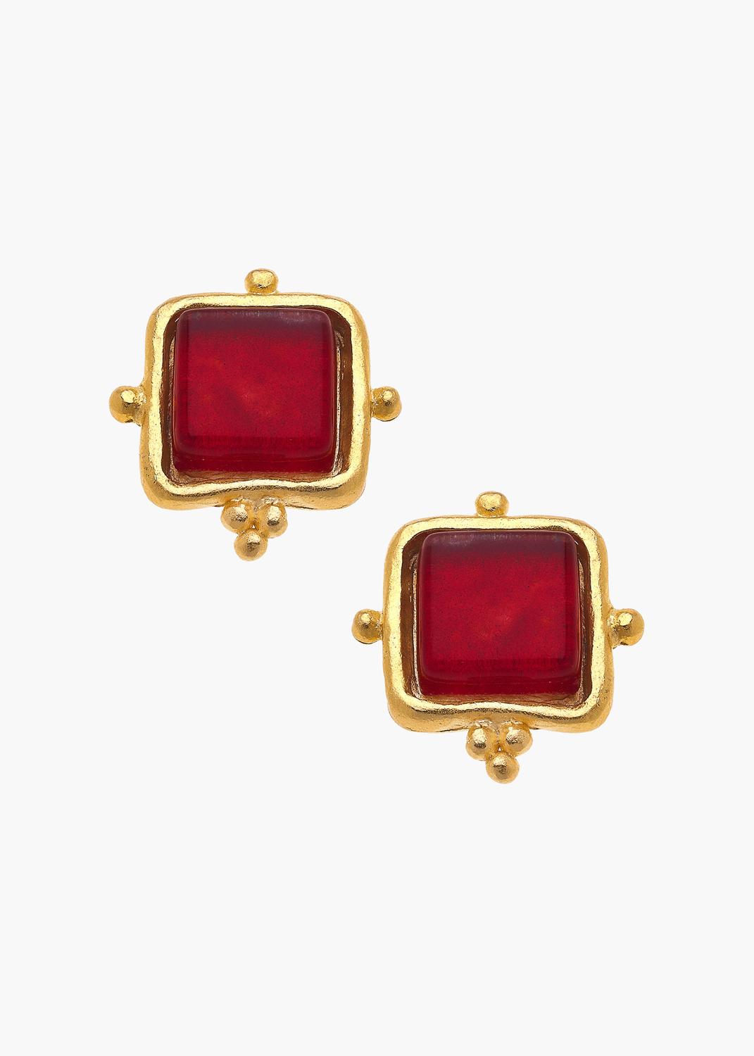 Susan Shaw - Madeline Stud Earrings