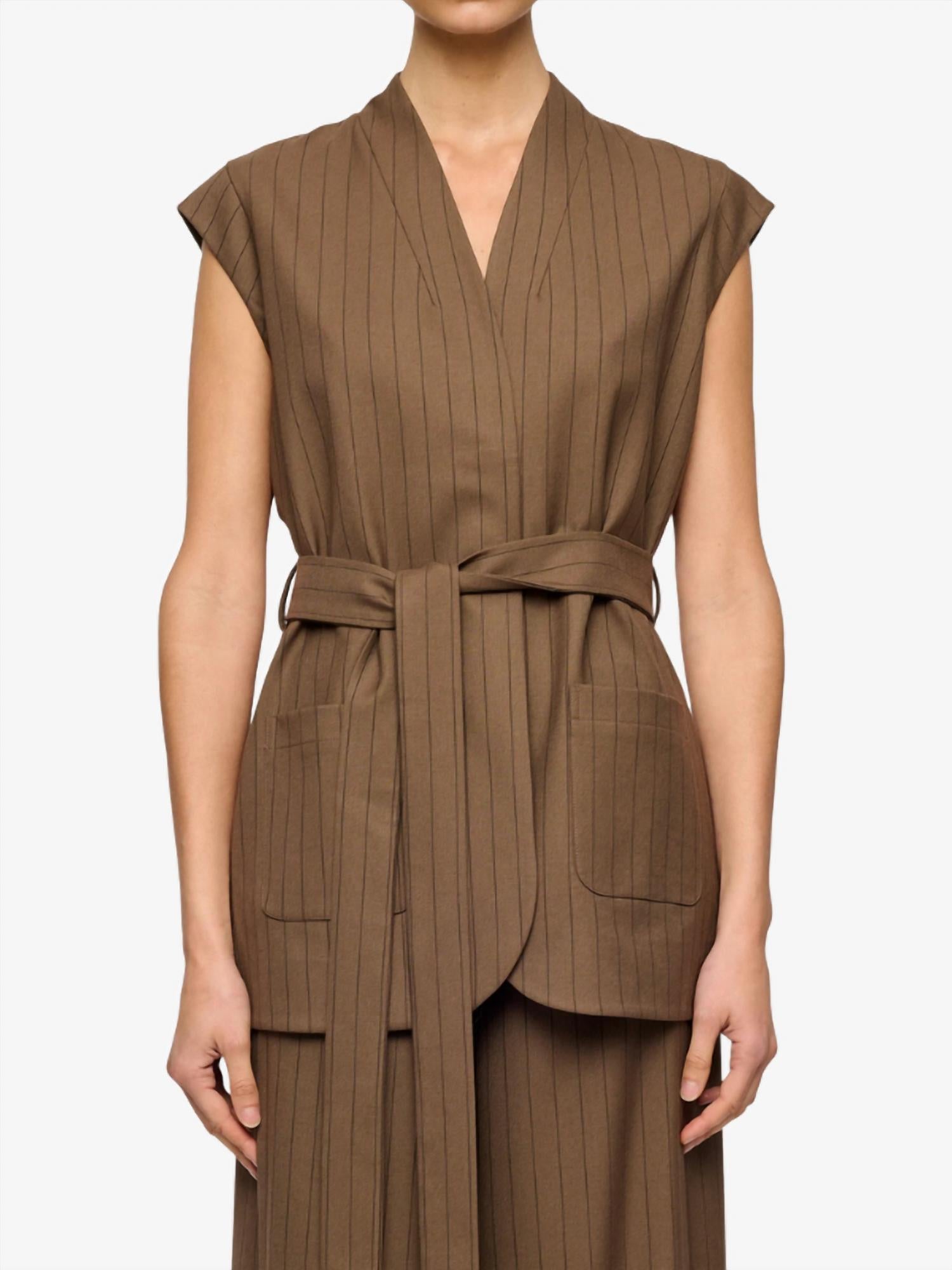 Clea - Payne Belted Vest