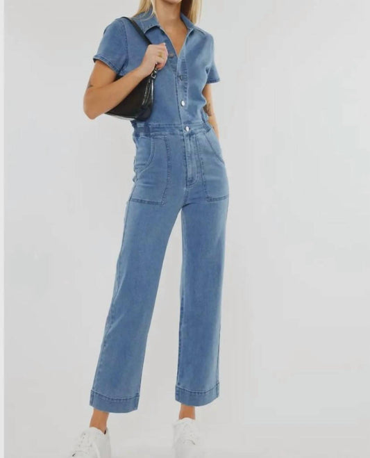 Kancan - Layla Denim Jumpsuit