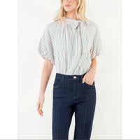 Thml - Puff Sleeve Stripe Top