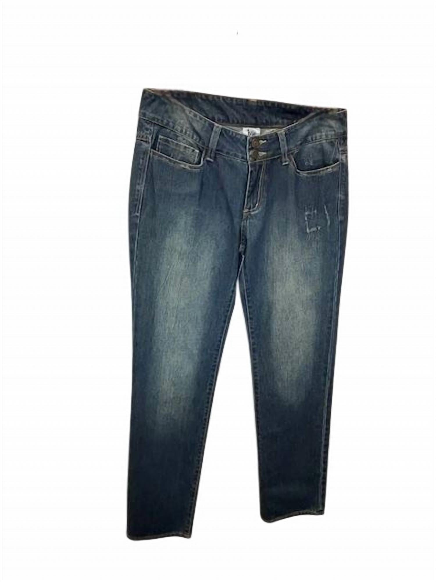 Ivy Jane Women Button Tab Pocket Flare Jean in denim - women's jeans