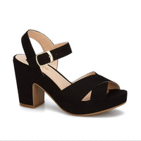 Andrea Women's Platform Sandal in black - women's sandal