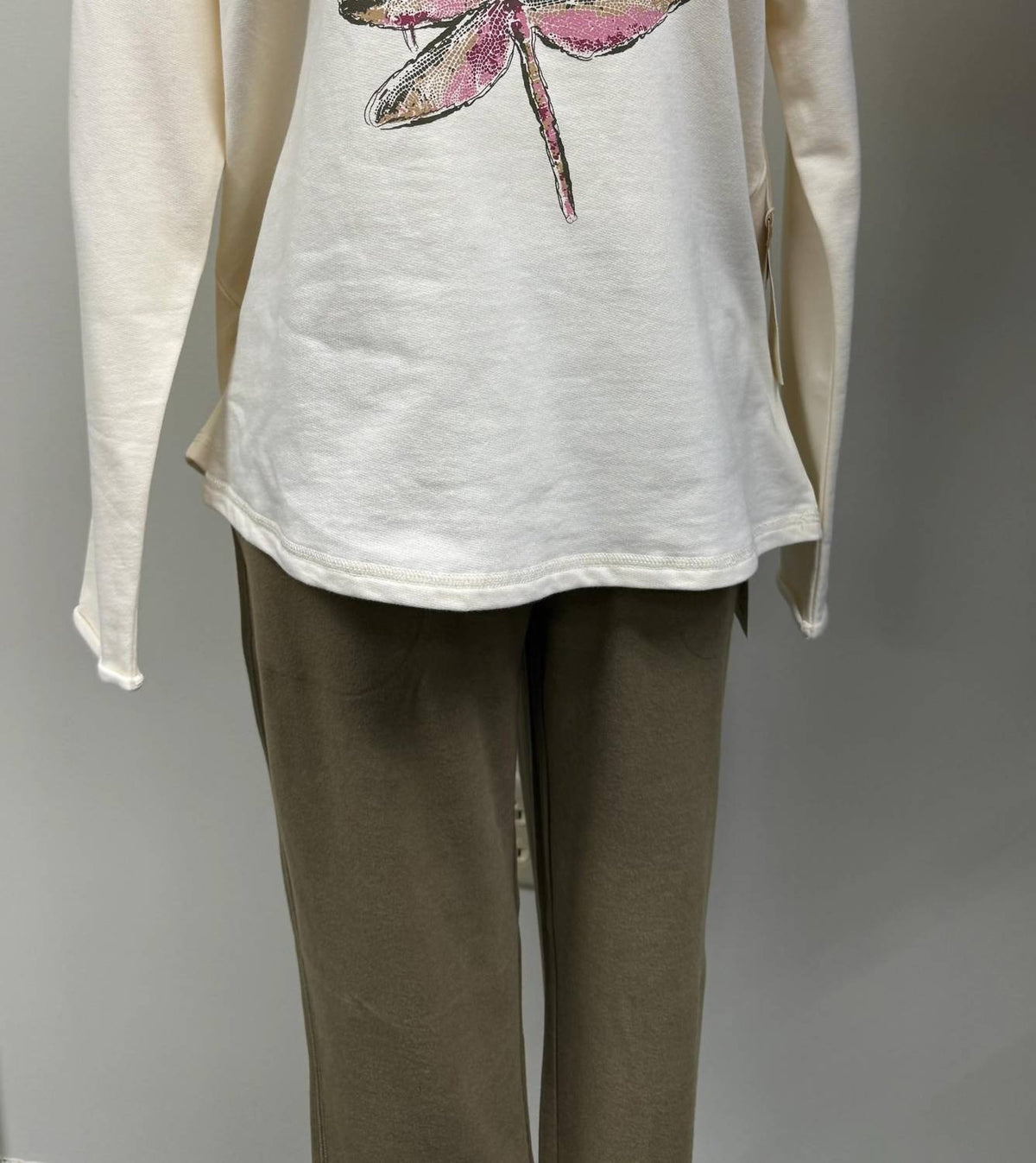 Escape By Habitat - Women's Fleece Dragonfly Pullover Top