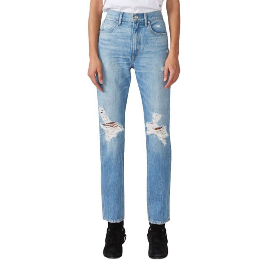 Slvrlake - VIRGINIA HIGH RISE SLIM STRAIGHT JEAN