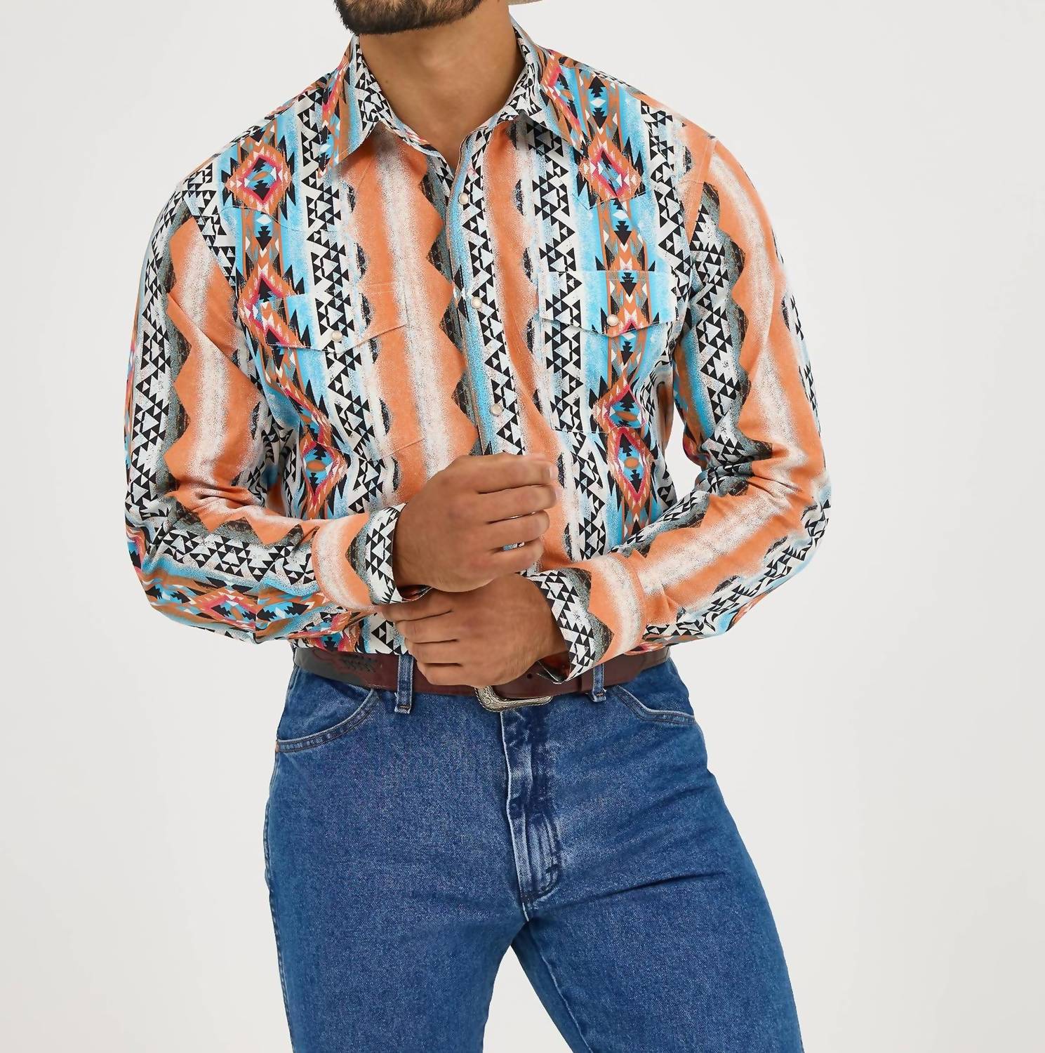 Wrangler - Checotah Western Classic Fit Top