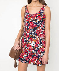 Hayden La - Floral Sleeveless Shift Dress
