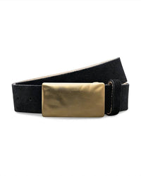 L'Agence - Women's Textured Hammered Belt