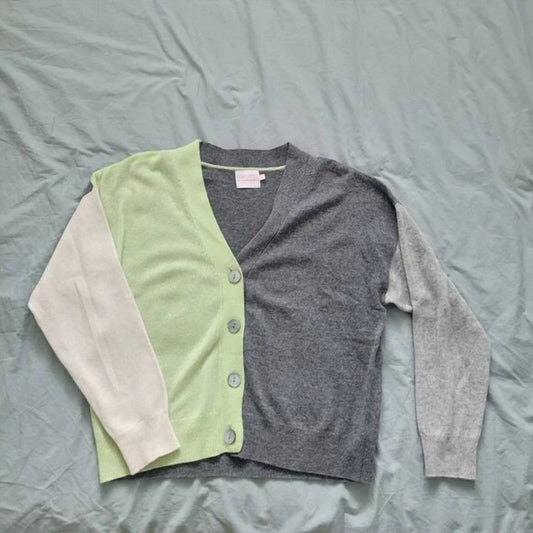 Brodie Cashmere - Women's Connie Colour Block Cardigan