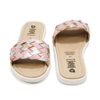 Oldsoles - Girl's Monarco Leather Slides