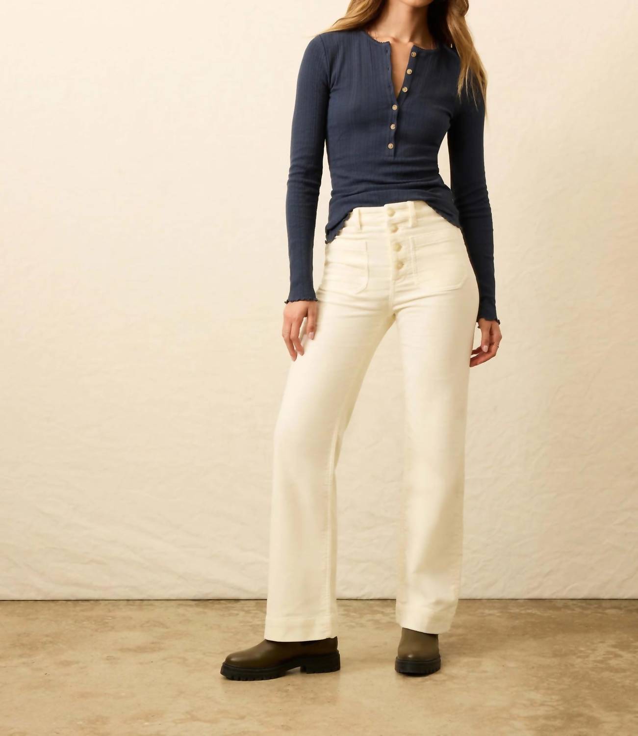 Faherty - Stretch Terry Cord Patch Pocket Pant