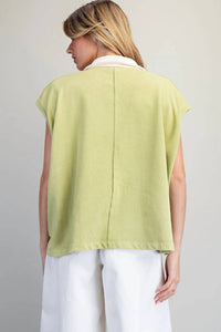 Ee:Some - Tricia Terry Collared Top