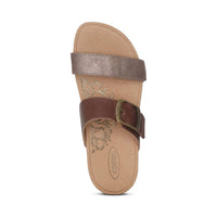 Aetrex - WOMEN'S DAISY ADJUSTABLE SLIDE SANDAL