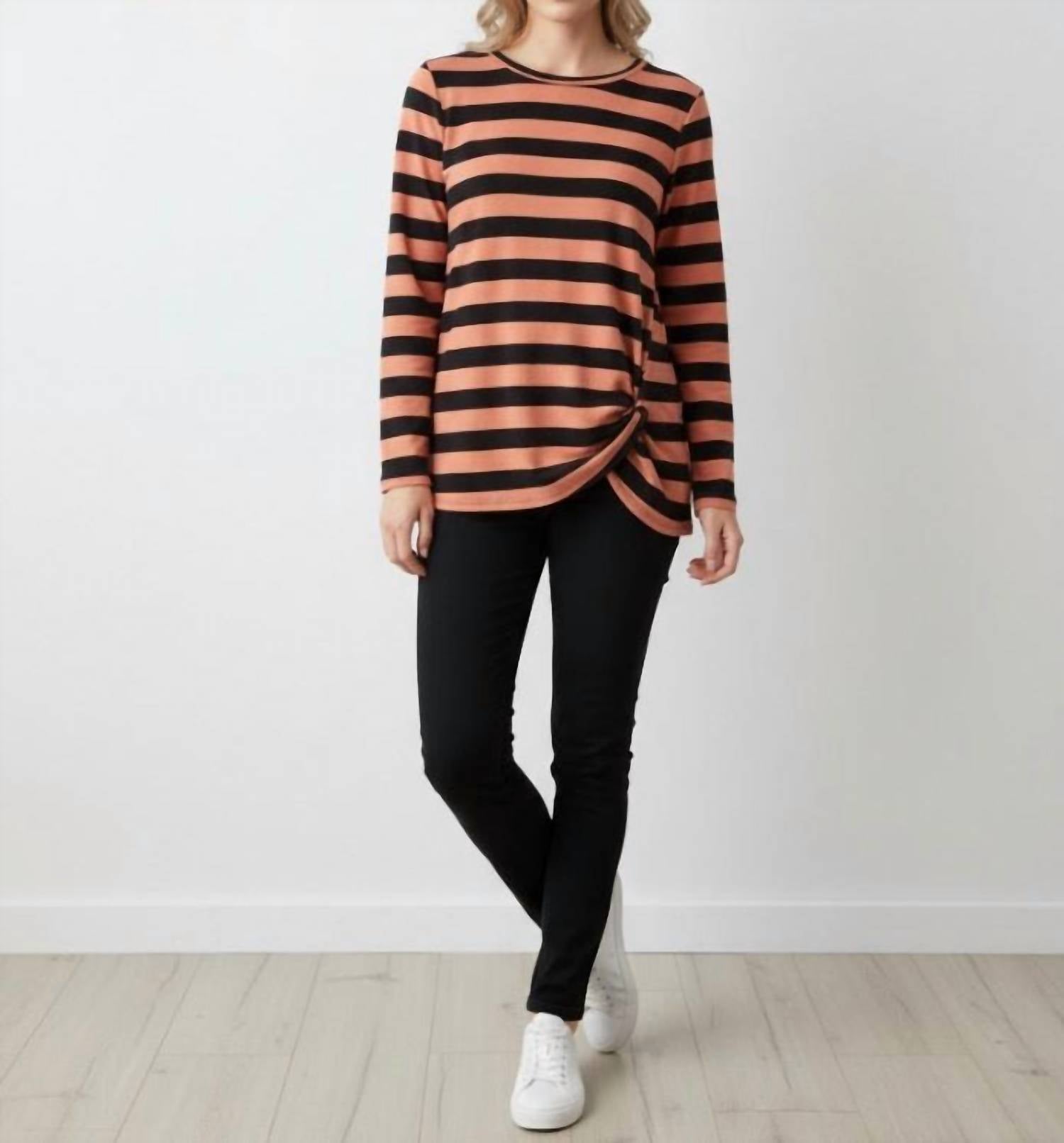Les Amis - Crewneck Striped Sweater