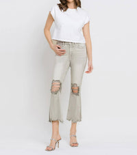 Vervet By Flying Monkey - Women's Jaya Lovervet Vintage Crop Flare Jean