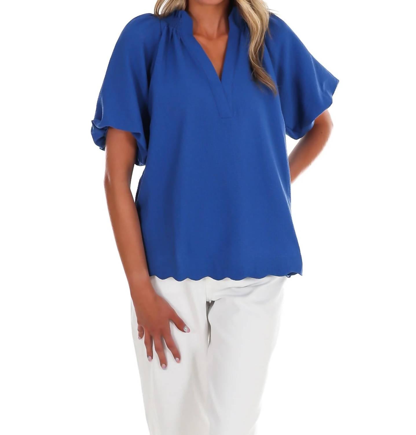 Umgee - Women's Easy Daydream Textured Top