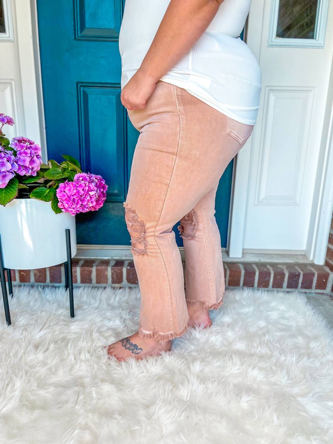 Loveret - Anabelle Crop Flare Jeans