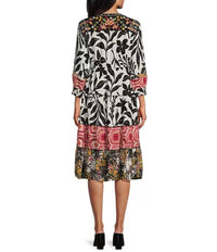 John Mark - Embroidered Detail Dress