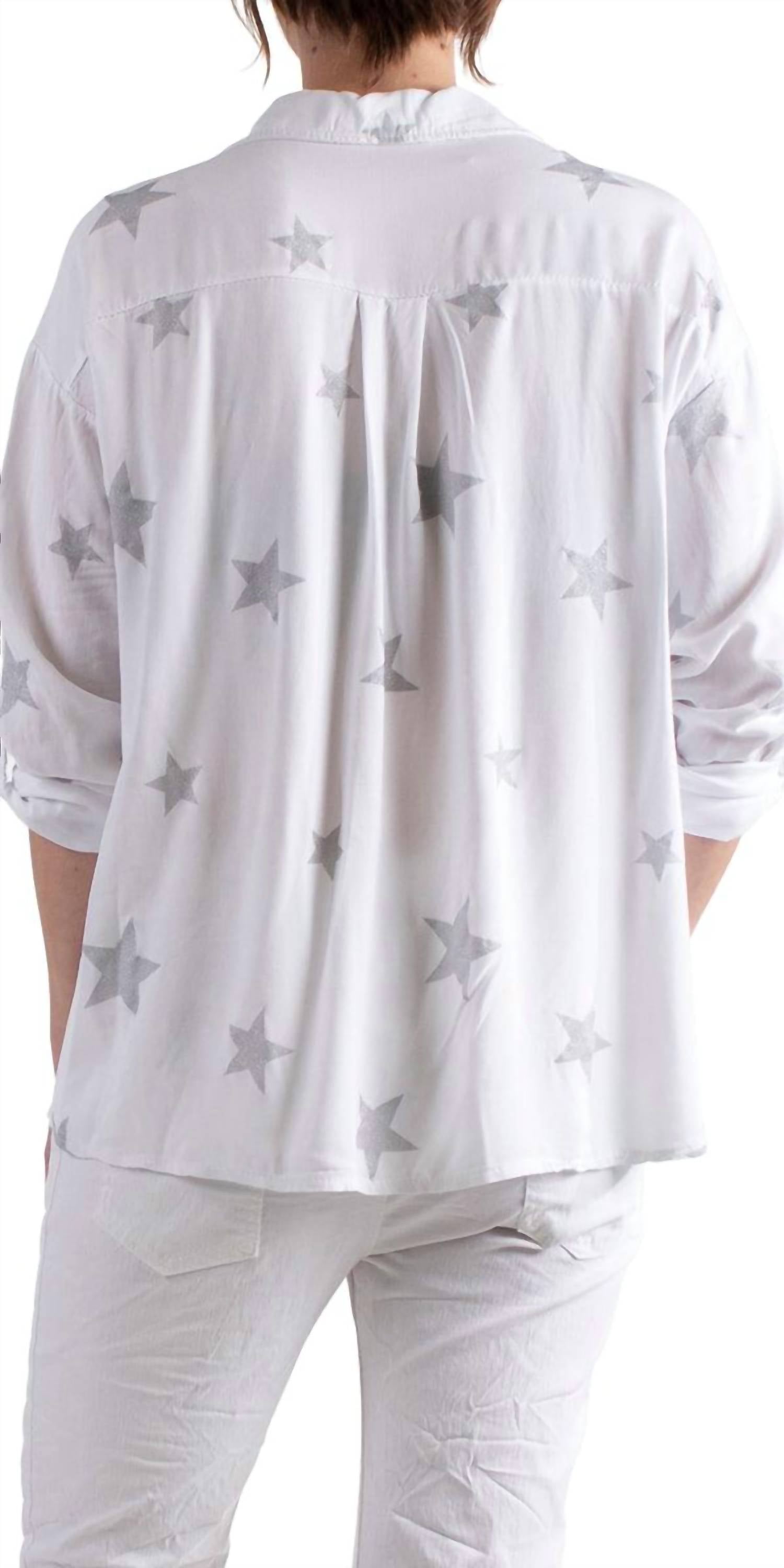 Gigi Moda - Spazio Long Sleeve Button Down Shirt