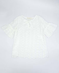 Fina Ejerique - Girl's Embroidered Eyelet Cover Up Dress