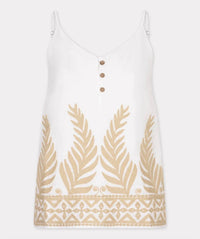 Esqualo - Clady Embroidery Camisole