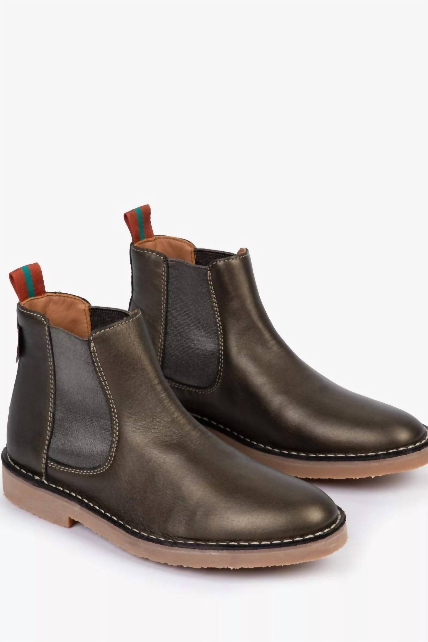 Penelope Chilvers - Women's Rambla Metallic Leather Boot