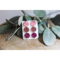 Urban Gemms - Women's Druzy Earring Set