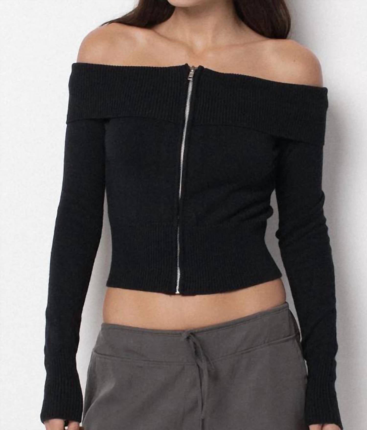 Belle Anna - Annise Off The Shoulder Jacket