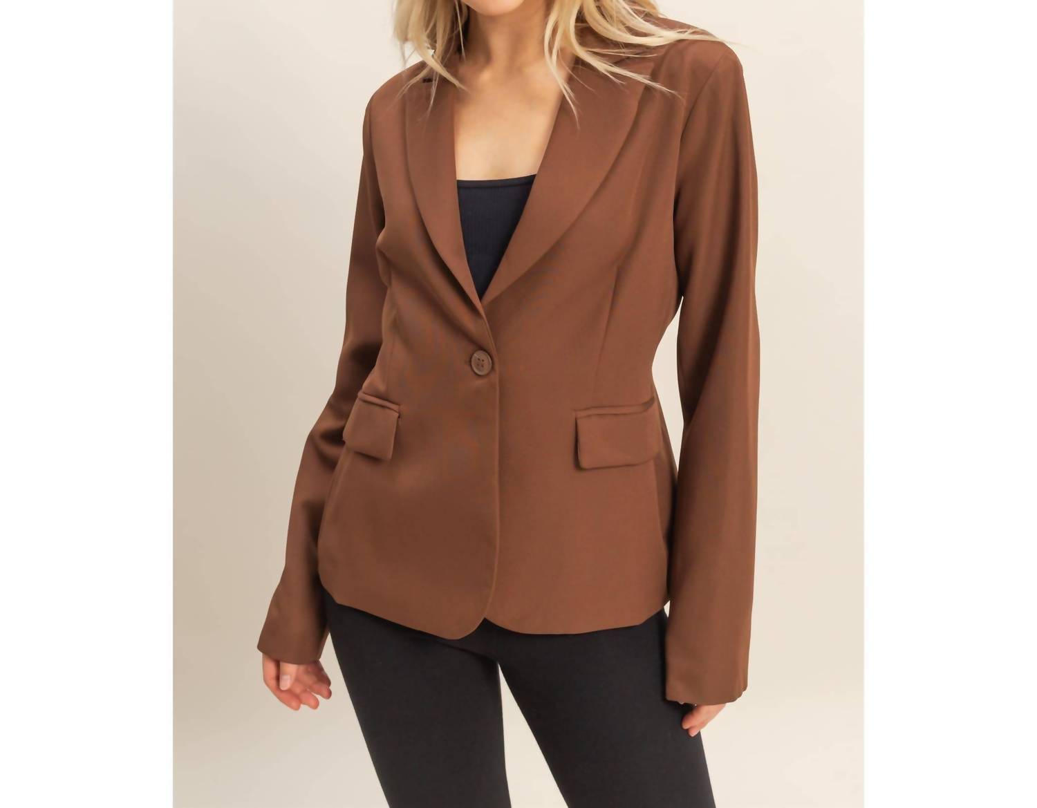 Hyfve - Single Button Blazer
