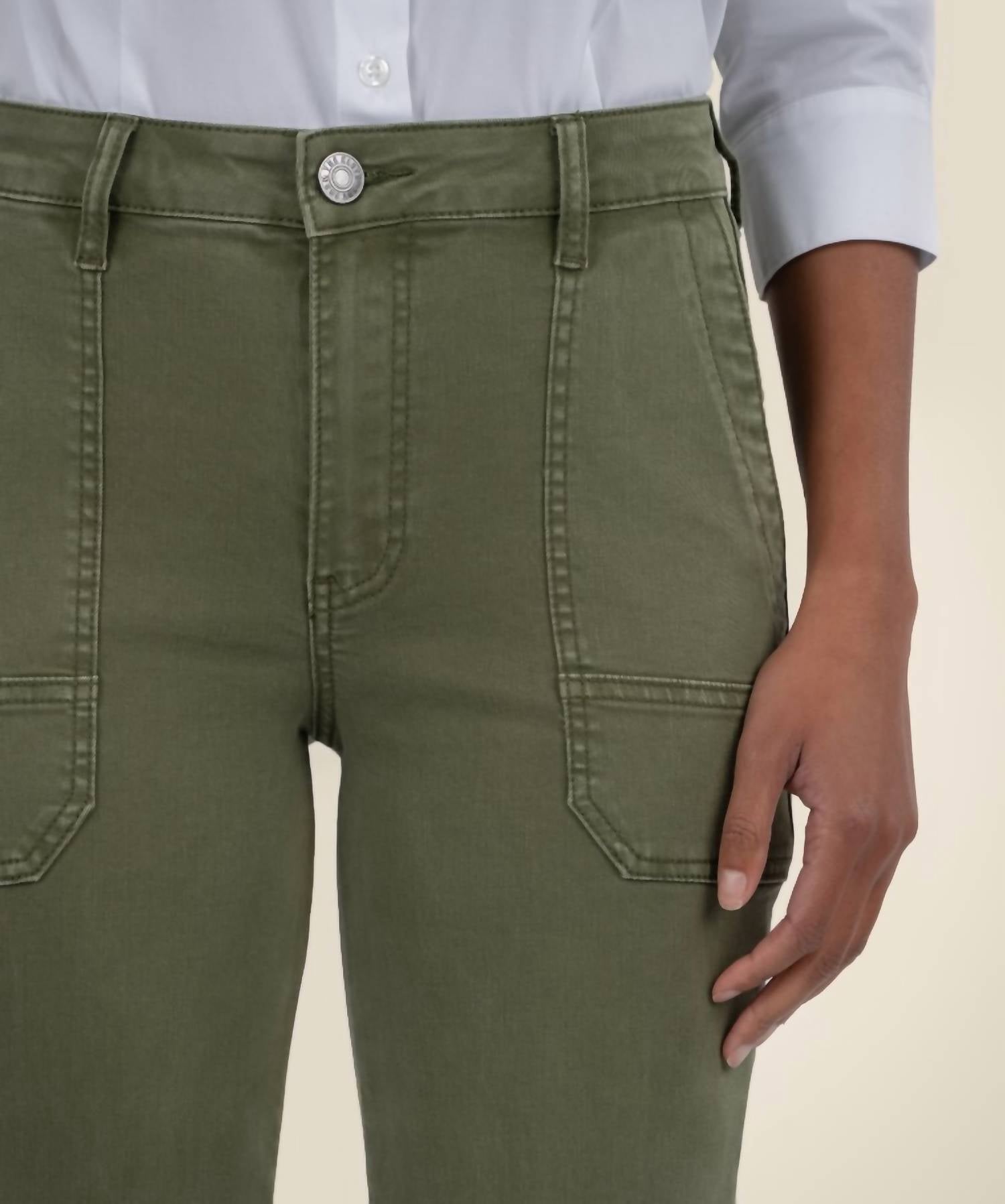 Kut From The Kloth - Elizabeth High Rise Straight Leg Jeans