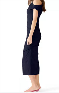 STEVE MADDEN Gracelyn Short Cap Sleeves Dress in one color - women's dress - alternate view