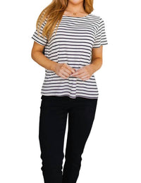 Sew In Love - You're My Sweetheart Striped Top
