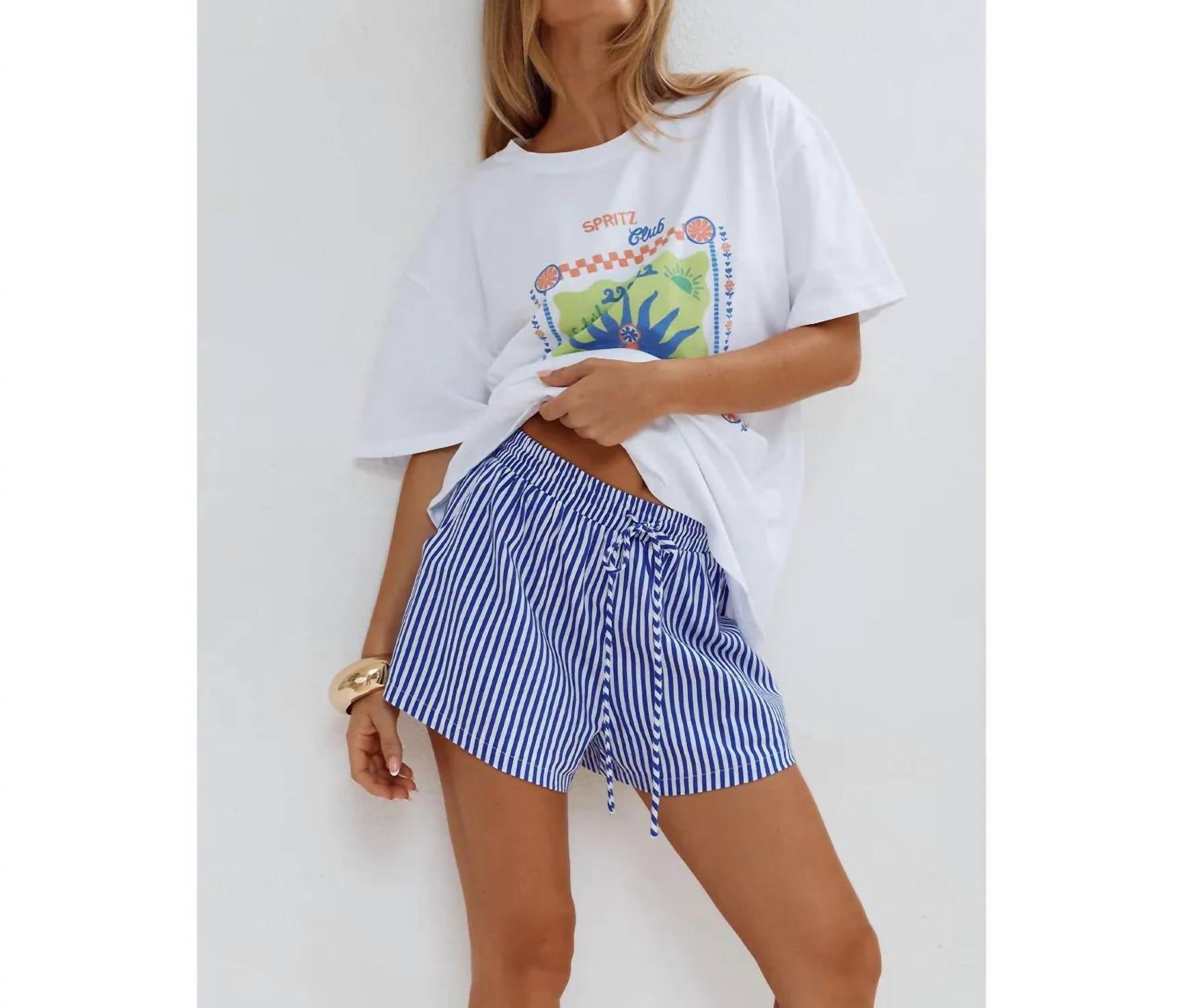 Runaway The Label - Tilka Stripped Shorts
