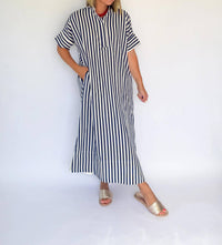 Entro - Button Front Midi Shirt Dress