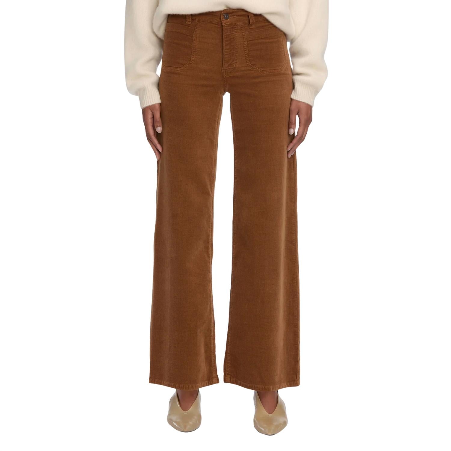 Frame - Le Slim Palazzo Pocket Corduroy Jeans