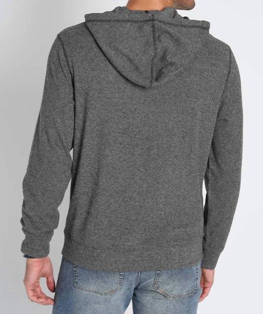 Jachs New York - Knit Flannel Hoodie