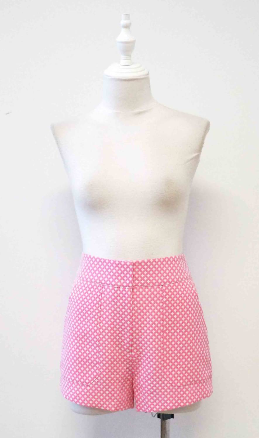 TCEC Women's Diamond Shorts in pink - women's shorts