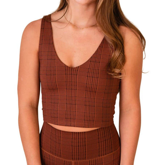 Z Supply - V-Neck Houndstooth Tank