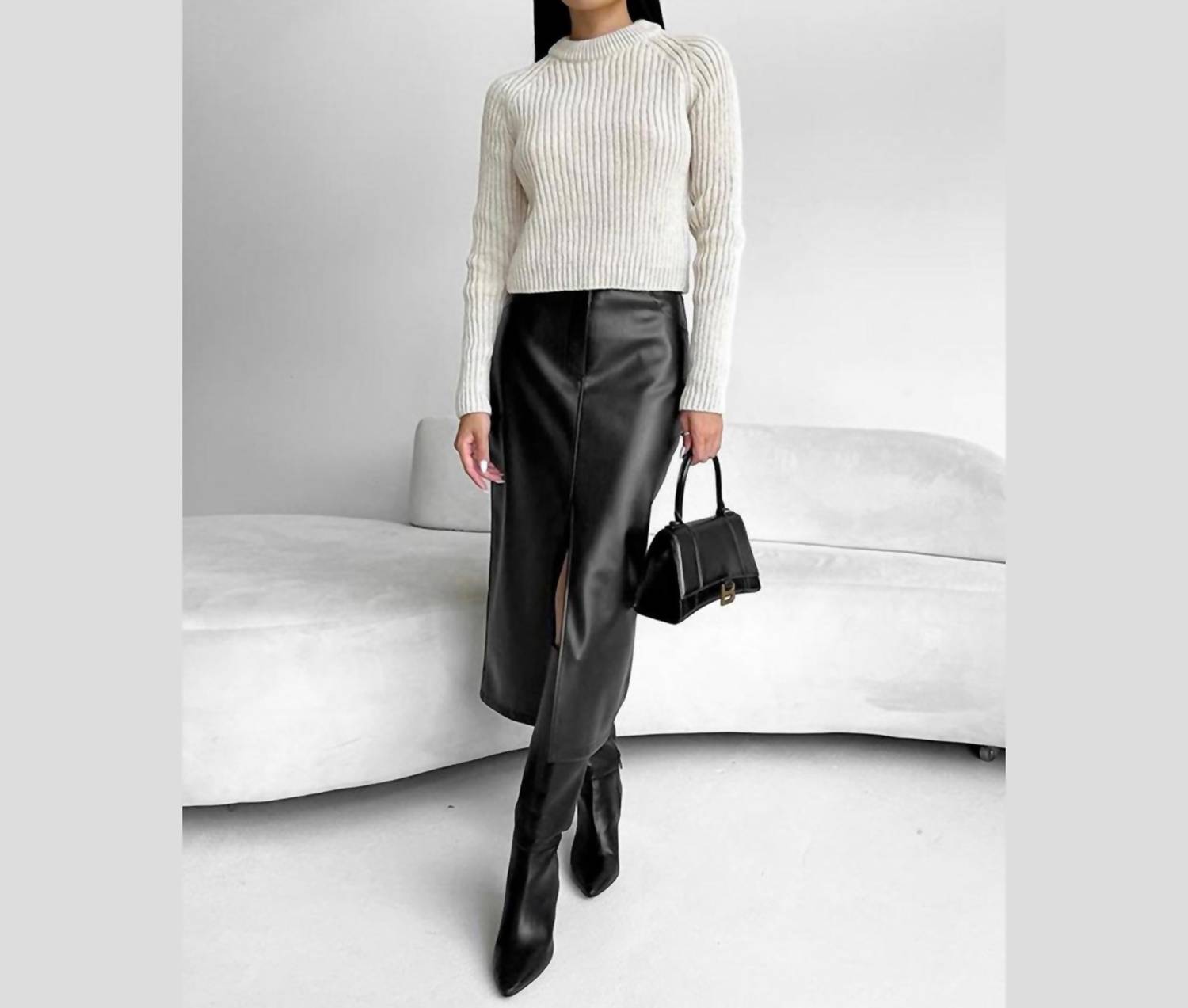 Ooh Fashion - Strike A Pose Midi Skirt