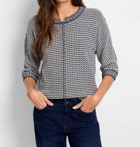 Nic + Zoe - Easy Tuck Stitch Sweater