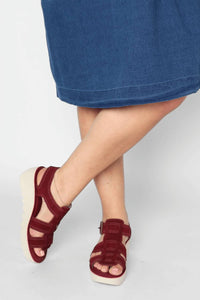 Fly London - Women's Yudd Suede Sling-back Sandals