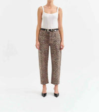 Daze - Westward High Rise Barrel Leg Jeans