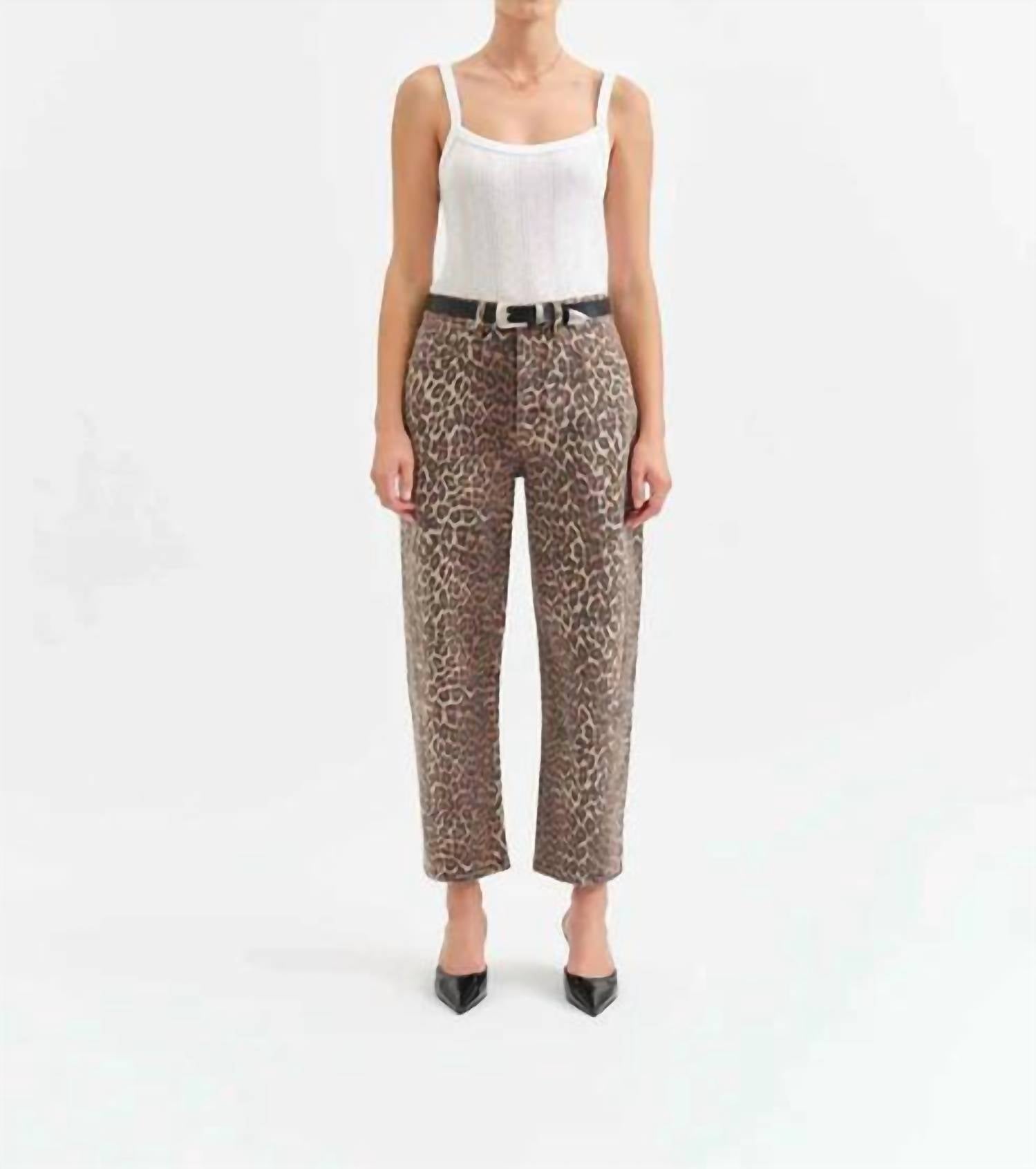 Daze - Westward High Rise Barrel Leg Jeans