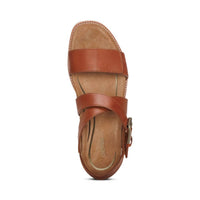 Aetrex - Women's Kristin Adjustable Cross Strap Low Heel Sandals